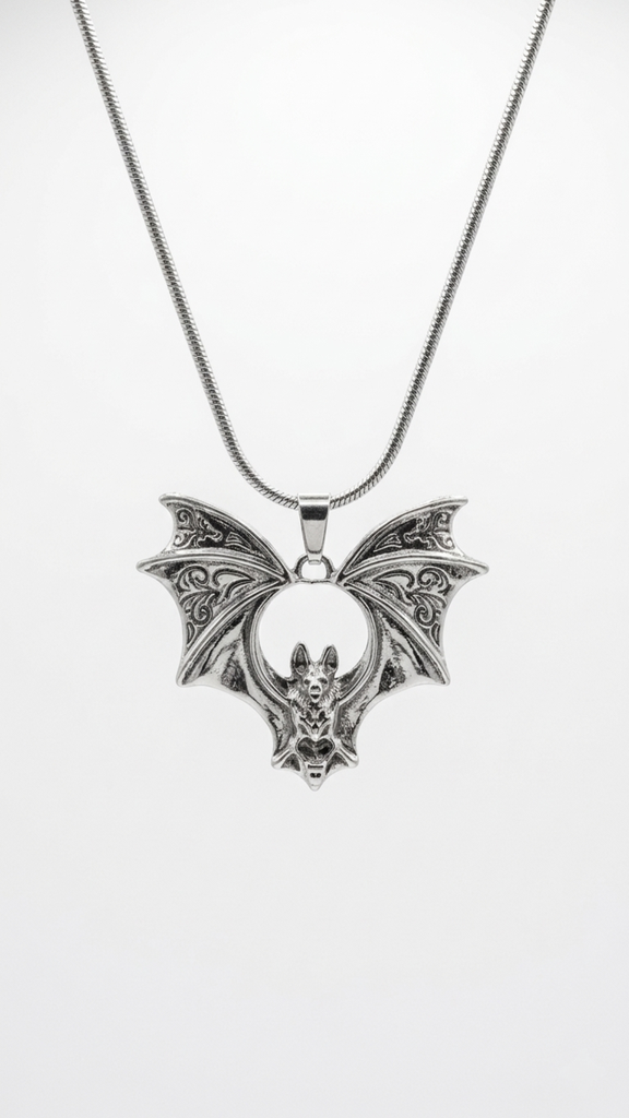 Bat man inspired pendant