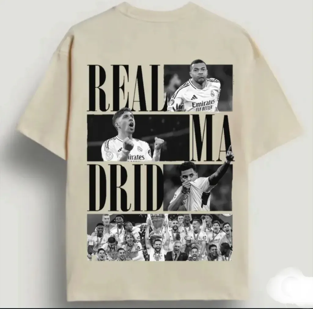 real madrid oversized tee (S)